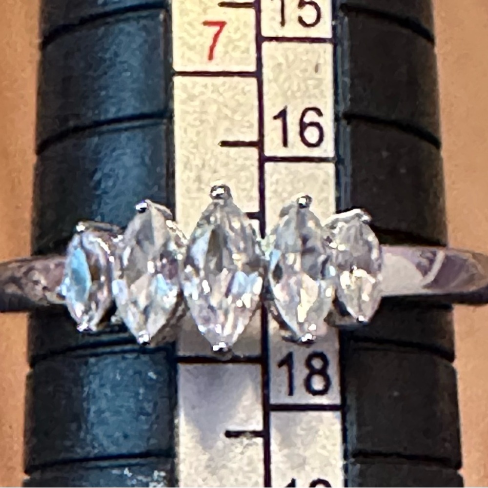 Marquise Zircon ring